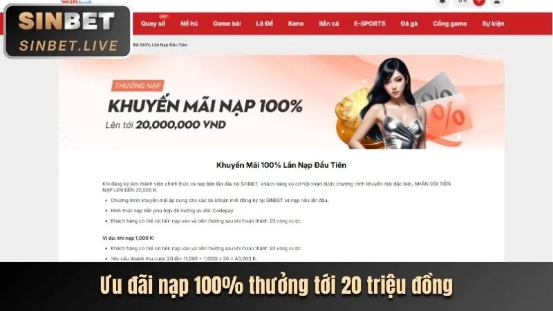 Khuyến mãi nạp tiền 1000 Win